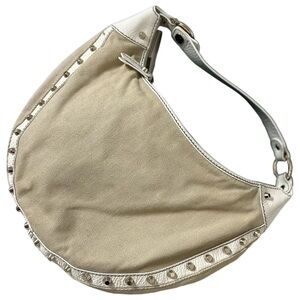 Fendi Canvas Croissant Vintage Bag